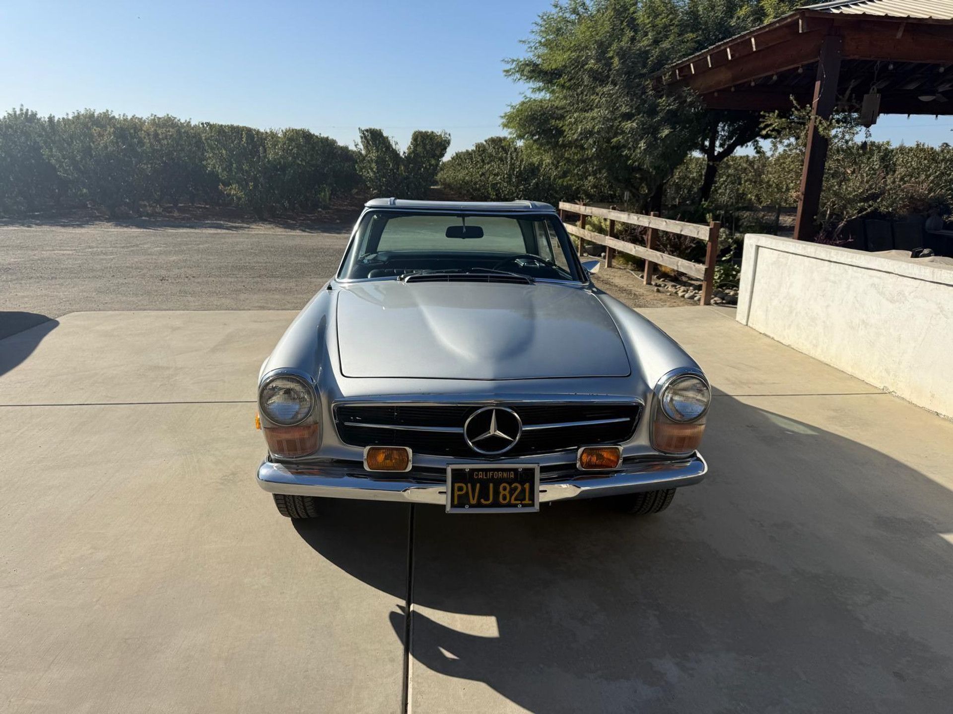 A Mercedes-Benz currently listed on Highway One