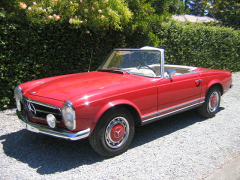 1969 Mercedes-Benz 280sl convertible